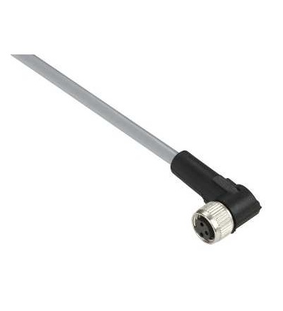 XZCPV0666L2 Kabel s konektorem XZ -samice zahnutá, M8, 3 pin, kabel PVC 2m, Schneider Electric