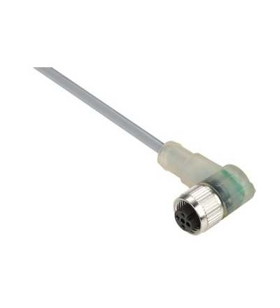 XZCPV1340L2 Kabel s konektorem XZ -samice přímá, M12, 3 pin, kabel PVC 2m, Schneider Electric