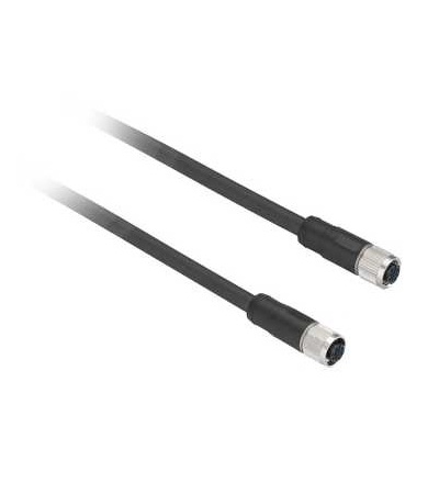 XZCPV1141L10 Kabel s konektorem XZ -samice přímá, M12, 4 pin, kabel PVC 10m, Schneider Electric