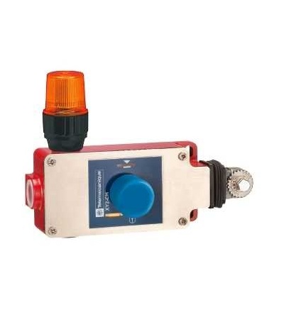 XY2CH13353 Spínač nouz. zastav. ovládaný lankem XY2 CH-1V+1Z -sig. 24V-hřibové tlačítko, Schneider Electric