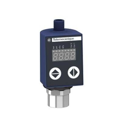 XMLR001G2P05 Tlakové čidlo XMLR, 1 bar, G 1/4, 24VDC, 2xPNP, M12, Schneider Electric
