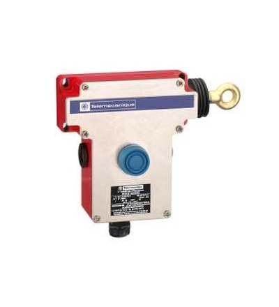 XY2CE1A250EX Spínač nouz. zastav. ovládaný lankem XY2CE, strana RH -1V+1Z -kryté tlačítko, Schneider Electric