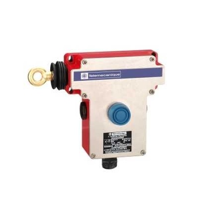 XY2CE2A250EX Spínač nouz. zastav. ovládaný lankem XY2CE, strana LH -1V+1Z -kryté tlačítko, Schneider Electric