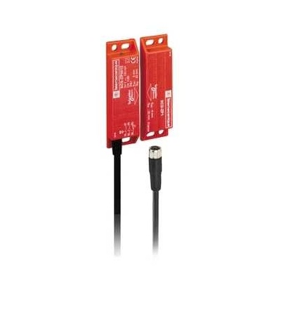 XCSDMP590L01M12 Kódovaný magnetický spínač XCSDMP, SIL 3, 1V+1Z M12 0,15m, Schneider Electric