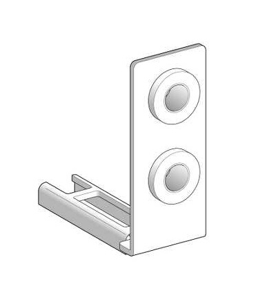 XCSZ84 Ovládač úhlový, pro plast. bezp. spínač, Schneider Electric