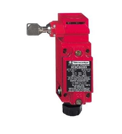 XCSC502EX Kovový klíčem ovl. spínač XCSA-1V+2Z-s prodlevou, vypnutí před sepnutím-M20-ATEX, Schneider Electric
