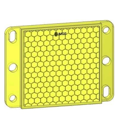 XUZC50CR Příslušenství pro čidlo, odrazka odolnost proti chemikáliím, 50x50mm, Schneider Electric