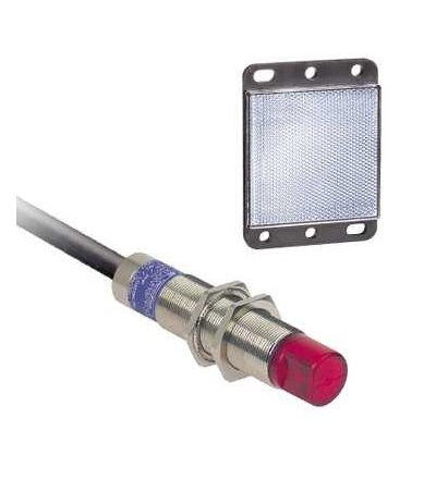 XU9M18MB230W Fotoel. čidlo, XU9, polarizované, 90°, Sn 2m, 24..240VAC/DC, kabel 2m, Schneider Electric