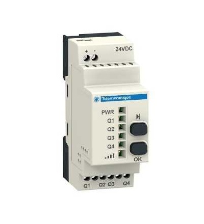XZBWR2STT24 Program. přijímač, 4 PNP, 200mA, 24 V DC, 2 tlačítka, 6 LED, Schneider Electric