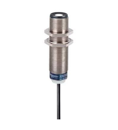 XXV18B1PAL2 Ultrazvukové čidlo M18 kov 24VDC, Sn=50mm, PNP 1Z, kabel 2m, Schneider Electric
