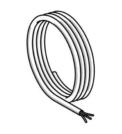 XZCB4L0100 PVR kabel, 4x0,5mm2, délka 100m, Schneider Electric