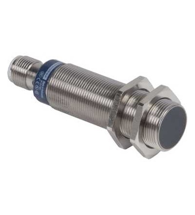 XS618B1NBM12 Indukční čidlo XS6 M18, L73,2mm, mosaz, Sn8mm, 12..48VDC, M12, Schneider Electric