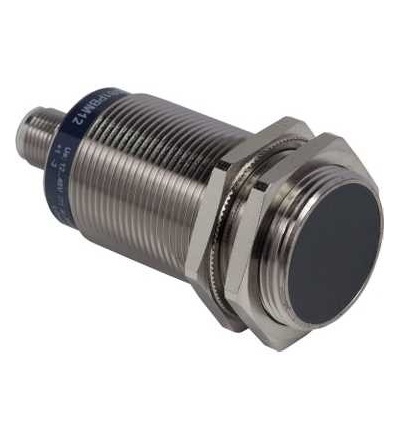 XS630B1PBM12 Indukční čidlo XS6 M30, L73,3mm, mosaz, Sn15mm, 12..48VDC, M12, Schneider Electric