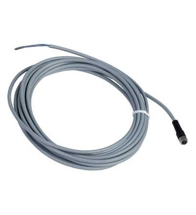 XZCPV0566L5 Kabel s konektorem XZ, samice přímá, M8, 3 pin, kabel PVC 5m, Schneider Electric
