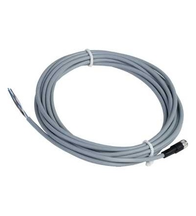 XZCPV0941L5 Kabel s konektorem XZ -samice přímá, M8, 4 pin, kabel PVC 5m, Schneider Electric