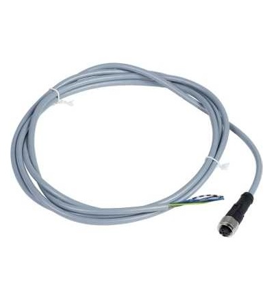 XZCPV1164L2 Kabel s konektorem XZ -samice přímá, M12, 5 pin, kabel PVC 2m, Schneider Electric
