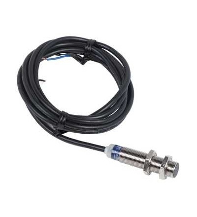 XS512B1MAL2 Indukční čidlo XS5 M12, L53mm, mosaz, Sn2mm, 24..240VAC/DC, kabel 2m, Schneider Electric