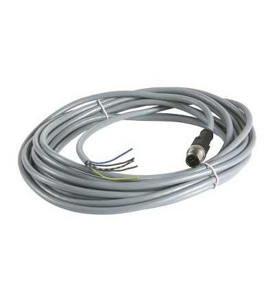 XZCPV1564L5 Kabel s konektorem XZ -samec přímá, M12, 5 pin, kabel PVC 5m, Schneider Electric