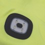čepice LED UNI, zimní, s LED světlem, žlutá 606089