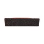TOPTRADE hladítko ABS, brusné s kamínky, špaletové, PROFESSIONAL, zrnitost 16, 205 x 50 mm 109939