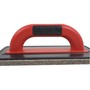 TOPTRADE hladítko ABS, plst hnědá, PROFESSIONAL, 250 x 130 x 10 mm, profi 905140