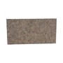 TOPTRADE hladítko ABS, plst hnědá, PROFESSIONAL, 250 x 130 x 10 mm, profi 905140