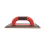 TOPTRADE hladítko ABS, plst hnědá, PROFESSIONAL, 250 x 130 x 10 mm 905105