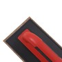 TOPTRADE hladítko ABS, plst hnědá, PROFESSIONAL, 250 x 130 x 10 mm 905105