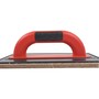 TOPTRADE hladítko ABS, plst hnědá, PROFESSIONAL, 250 x 130 x 10 mm 905105