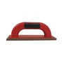 TOPTRADE hladítko ABS, plst hnědá, špaletové, PROFESSIONAL, 220 x 65 x 8 mm 109099