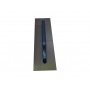 TOPTRADE hladítko nerezové, s dřevěnou rukojetí, hladké, 500 x 130 mm, standard 109061