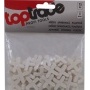 TOPTRADE křížky plastové, spárovací, 2,5 mm / 200 ks 600441