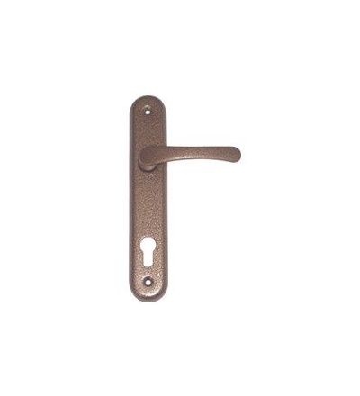 Klika hliníková, tepaná, na klíč, 72 mm 603088