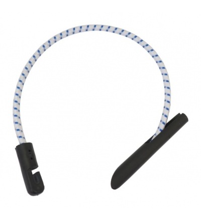 TOPTRADE držák plachty s okem, elastické poutko, 30 až 40cm, sada 10ks 600185