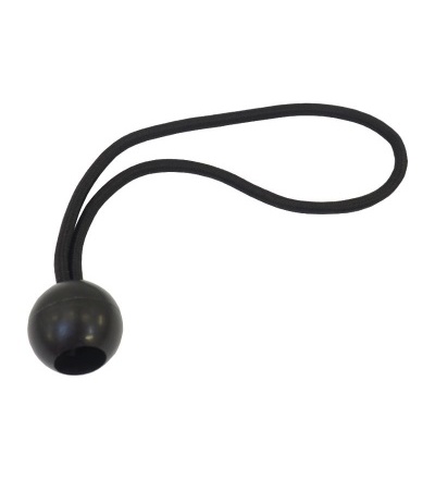 TOPTRADE držák plachty s okem, gumová smyčka, plastová kulička, 180 až 280mm, sada 10ks 600183