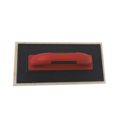 TOPTRADE hladítko ABS,  plst bílá, PROFESSIONAL, 250 x 130 x 8 mm 905673