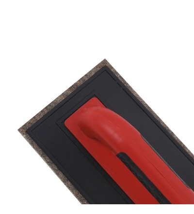 TOPTRADE hladítko ABS, plst hnědá, PROFESSIONAL, 250 x 130 x 10 mm, profi 905140