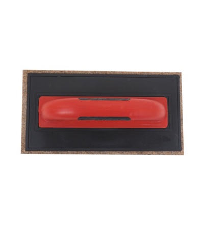 TOPTRADE hladítko ABS, plst hnědá, PROFESSIONAL, 250 x 130 x 10 mm 905105