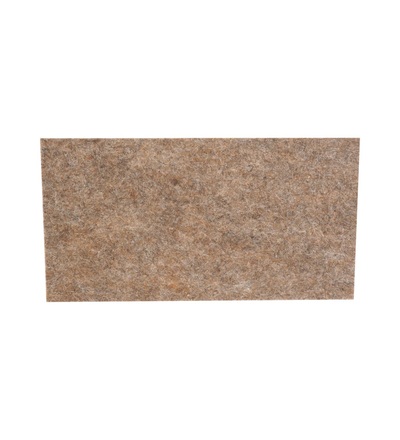 TOPTRADE hladítko ABS, plst hnědá, PROFESSIONAL, 250 x 130 x 10 mm 905105