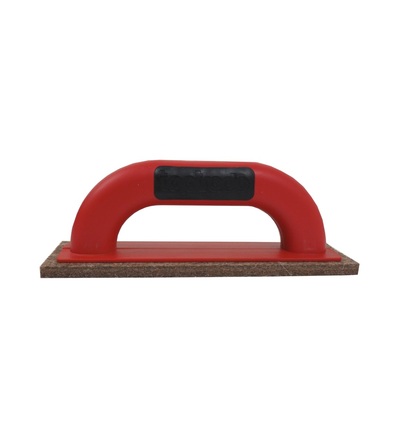 TOPTRADE hladítko ABS, plst hnědá, špaletové, PROFESSIONAL, 220 x 65 x 8 mm 109099