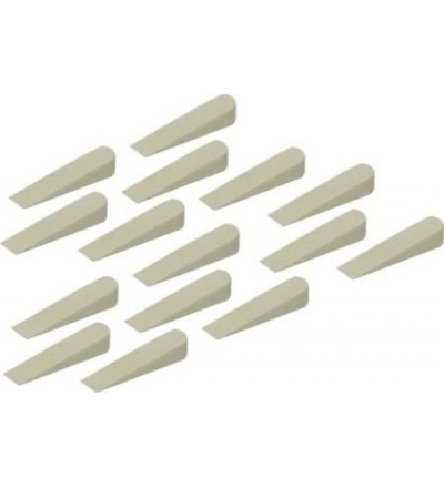 TOPTRADE klínky spárovací, plastové, velké, 100 ks,  0 – 10 mm 600052