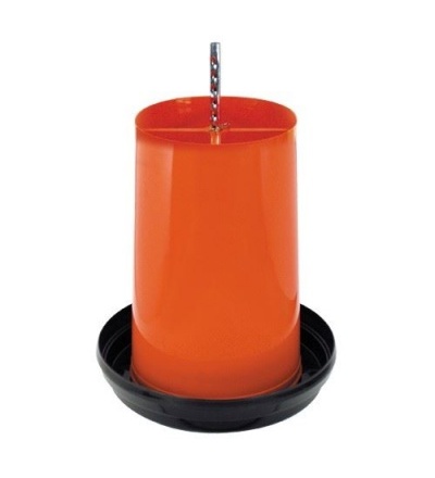 TOPTRADE krmítko automat, stacionární, závěsné, pro drůbež, 27l 308078