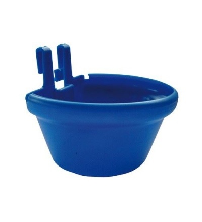 TOPTRADE krmítko plastové, závěsné, pevné, univerzální, pro ptactvo, 0,3l 308081