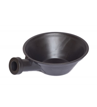 TOPTRADE naběračka s tulejí, plastová, O 215 mm 105167