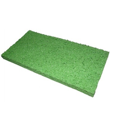 TOPTRADE povrch náhradní, houba hrubá, 280 x 140 x 18 mm 109013