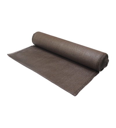 TOPTRADE síť stínící, hnědá, 1,5 x 50 m, 150 g / m2 600285