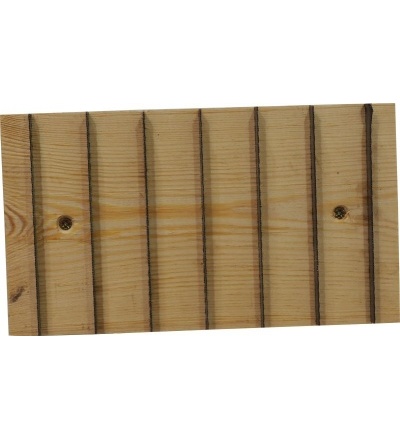 TOPTRADE škrabák na břizolit, dřevěný, 220 x 140 mm, standard 208009