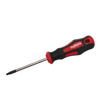 TOPTRADE šroubovák torx, magnetický, S2, T10, 5 x 75 mm 107840