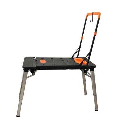 TOPTRADE stůl pracovní, multifunkční, „7 v 1“, skládací, 1390  x 590 x 780 mm 600112