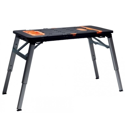 TOPTRADE stůl pracovní, multifunkční, „7 v 1“, skládací, 1390  x 590 x 780 mm 600112